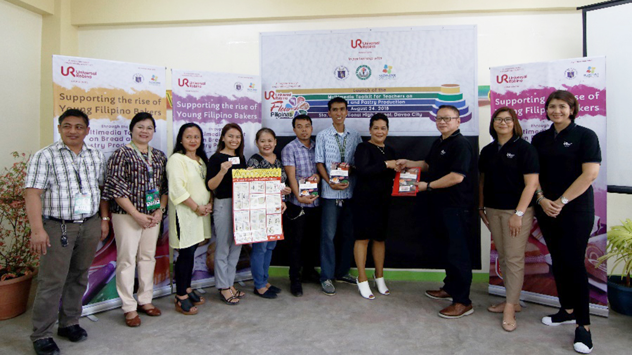 Universal Robina Corporation and DepEd Launch Toolkits for the Development of the Countrys Baking Industry