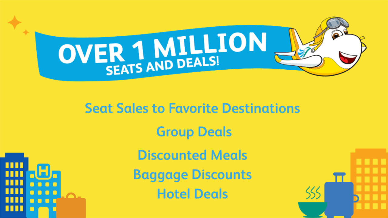Cebu Pacific Puts One Million Seats & Deals Up For Grabs This March 