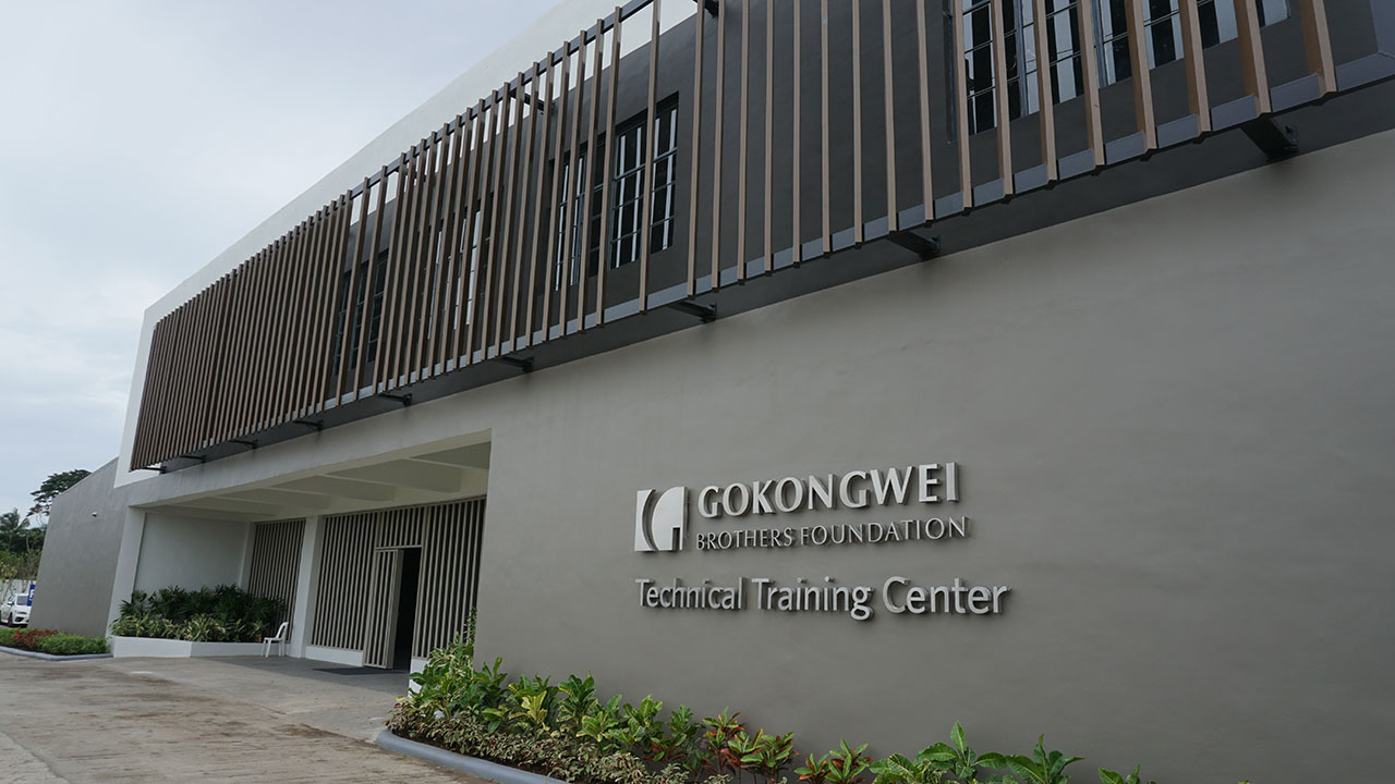 Gokongwei Brothers Foundation Unveils its 100-M Technical Training Center