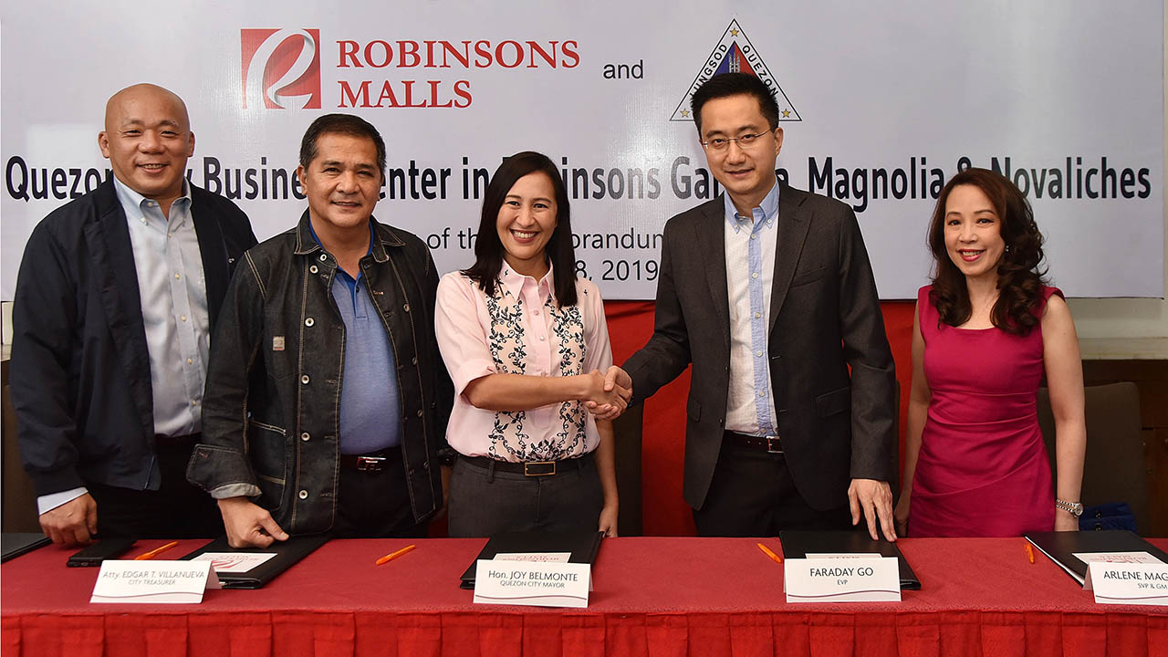 Quezon City Residents Can Now Do Their Local Govt Transactions In Robinsons Malls