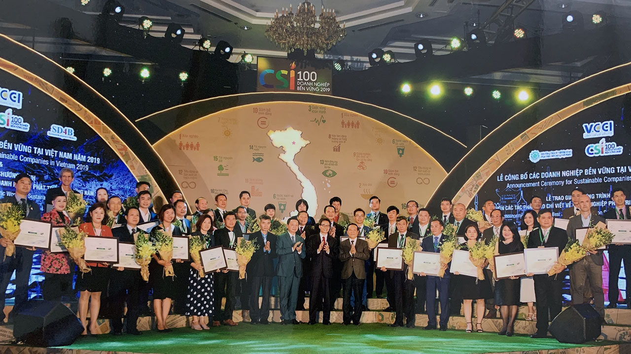 URC Vietnam Named Among the Top 100 Sustainable Businesses in Vietnam