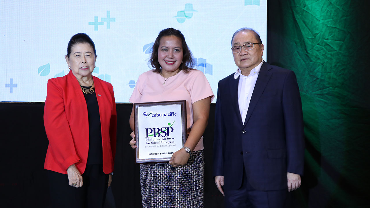 Cebu Pacific Joins Philippine Business for Social Progress