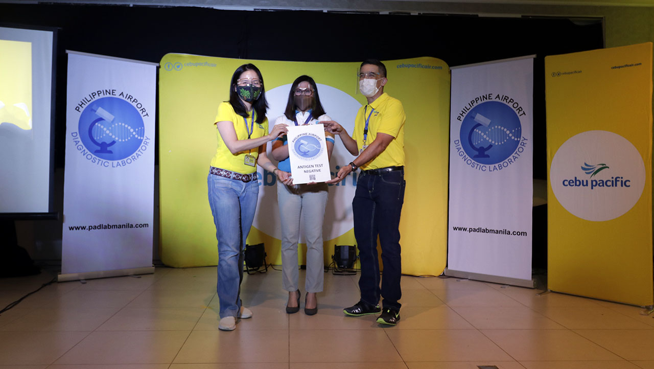Cebu Pacific Introduces the Test Before Boarding Process