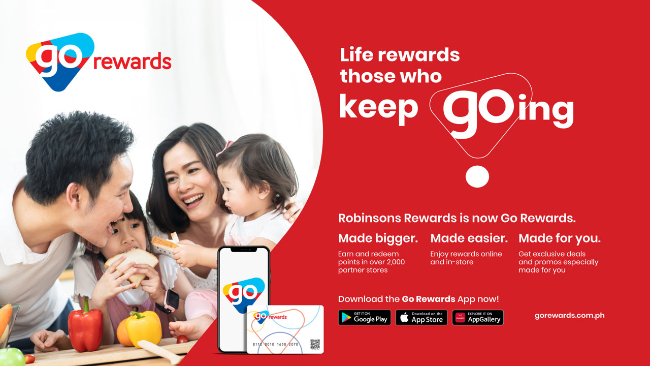 Robinsons Rewards Is Made Even Bigger and Better as Go Rewards