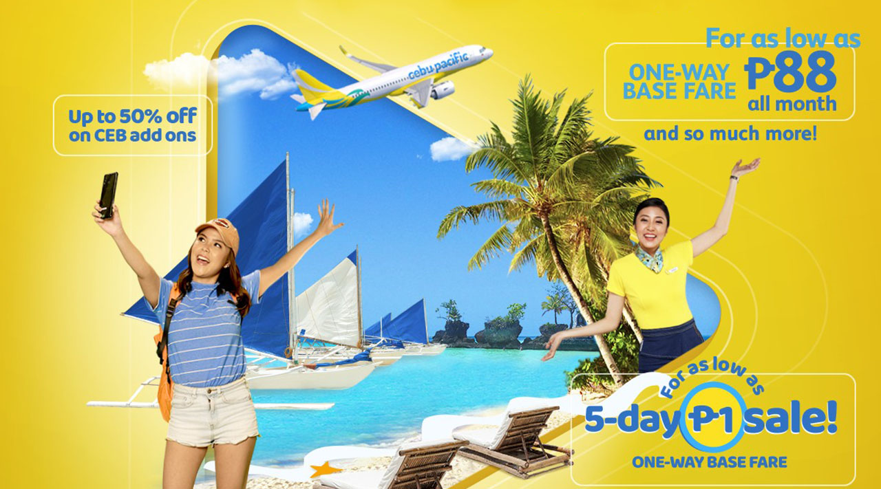Time to Fly: Cebu Pacific Ramps Up Domestic Network, Offers Month-long Seat Sale 
