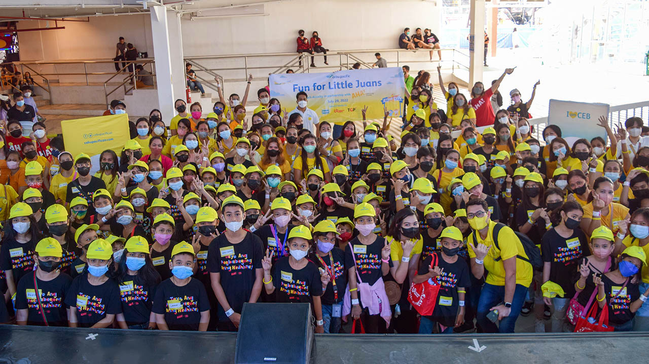 Cebu Pacific & AHA! Learning Center Bring Back Fun for Little Juans