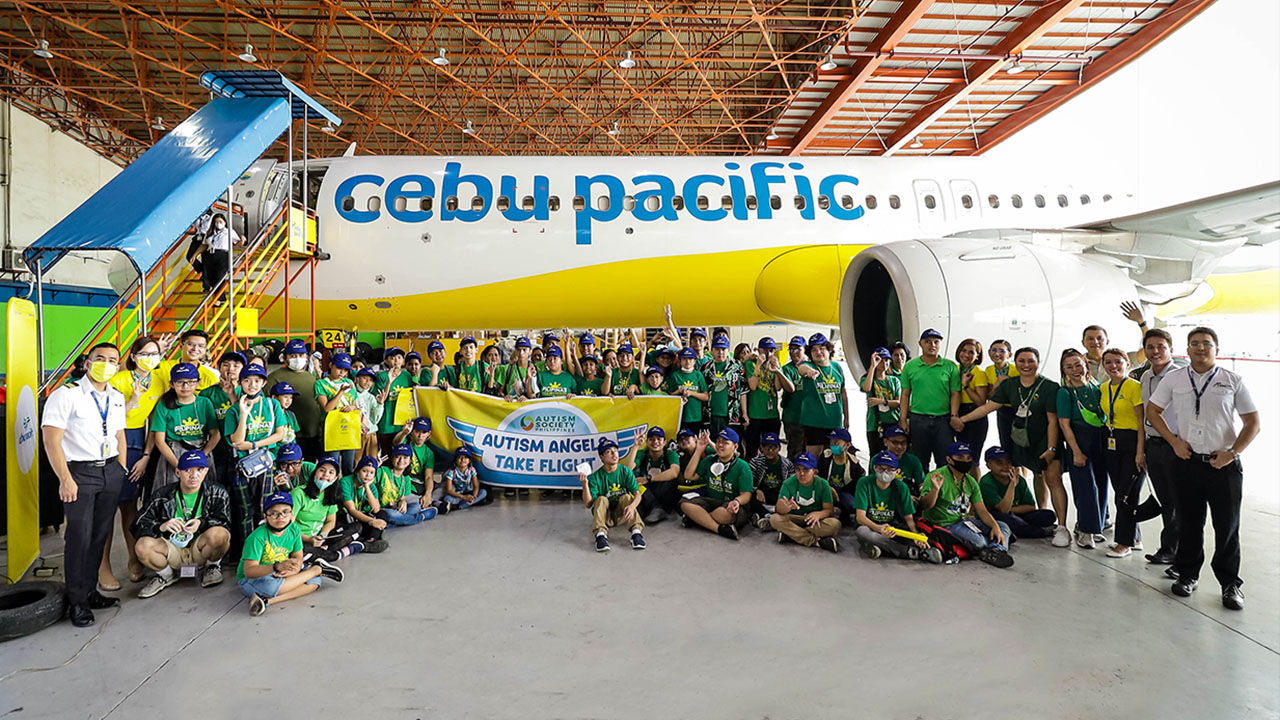 Cebu Pacific Conducts Travel Familiarization for Autism Society Philippines 