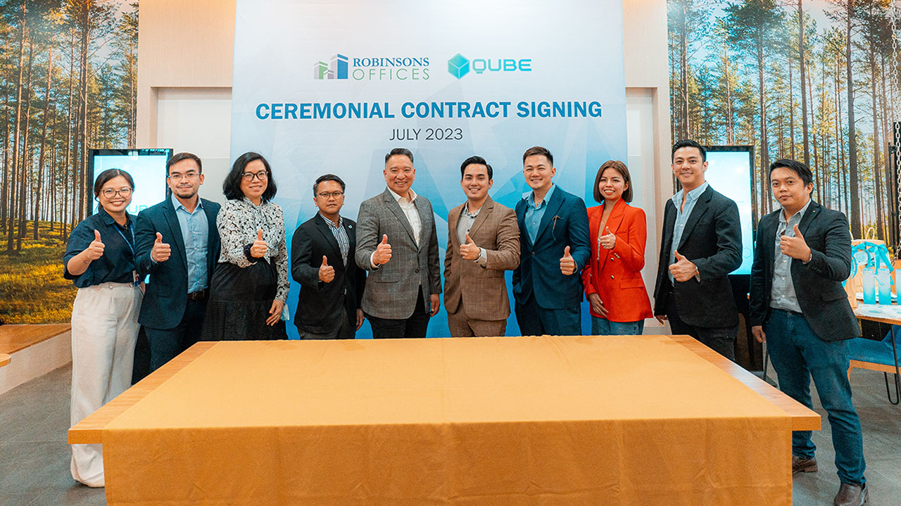 RLC & QUBE Unveil New Era of Functionality & Convenience at Robinsons Offices