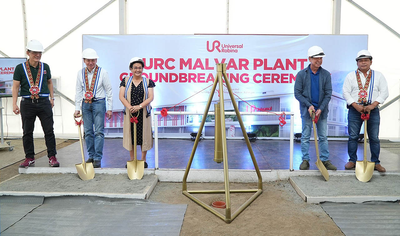 URC Breaks Ground on New State-of-the-Art Production Plant in Malvar, Batangas
