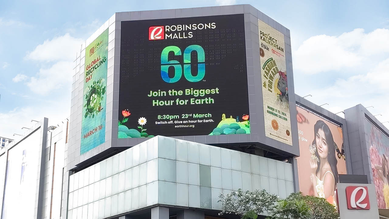 The Earth Comes First: Robinsons Malls Celebrates Earth Hour and Earth Day