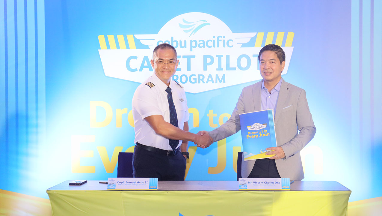 Cebu Pacific Launches Cadet Pilot Program with Airworks Aviation