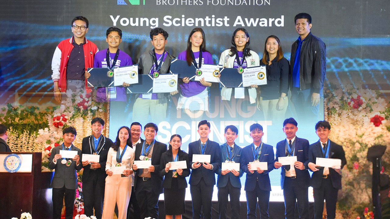 GBF Grants Scholarships to DepEd, DOST Science Competition Winners