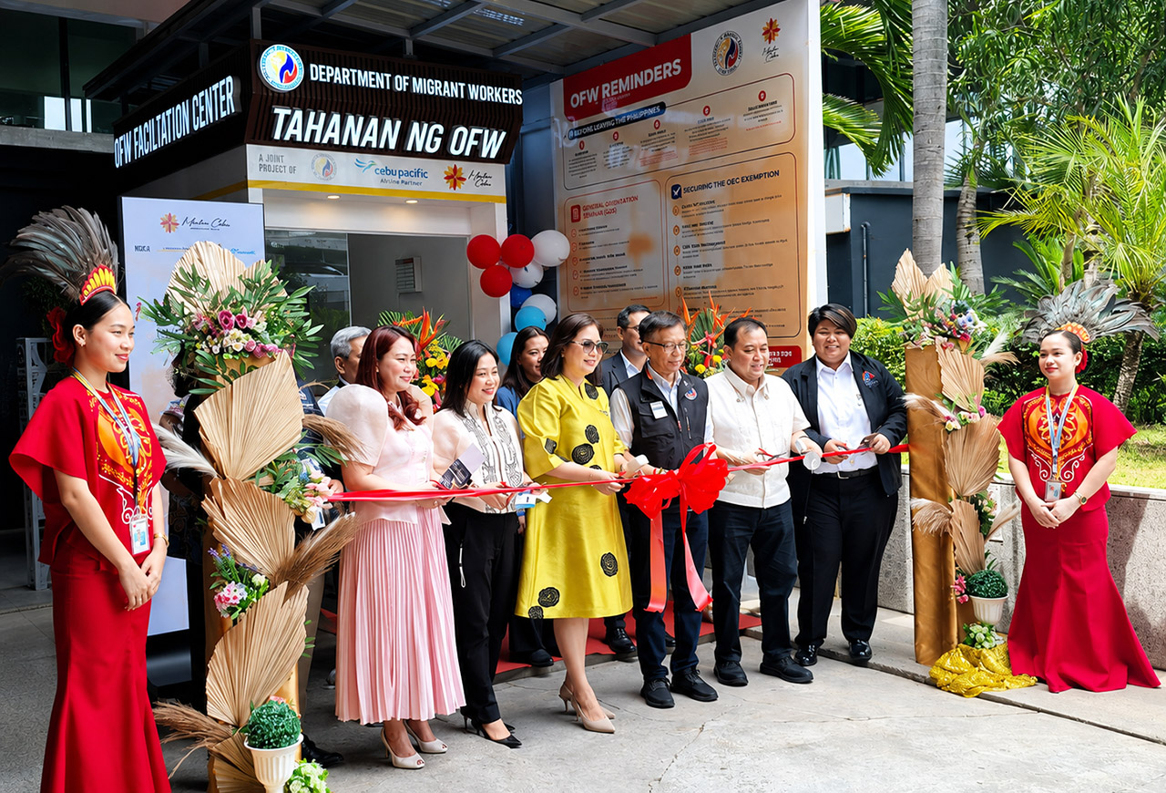 Cebu Pacific Helps Open OFW Facilitation Center, Honors Workers Abroad